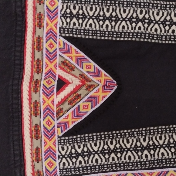 🌸 H&M COACHELLA DENIM VEST EUC - Picture 4 of 5